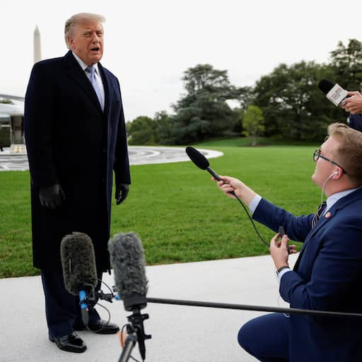 Illustratie bij: Trump moet geweerde media van rechter weer toelaten in Witte Huis
