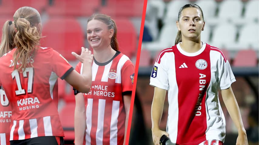 PSV Vrouwen beëindigt slechte reeks, Ajax scoort zeven keer tegen ADO
