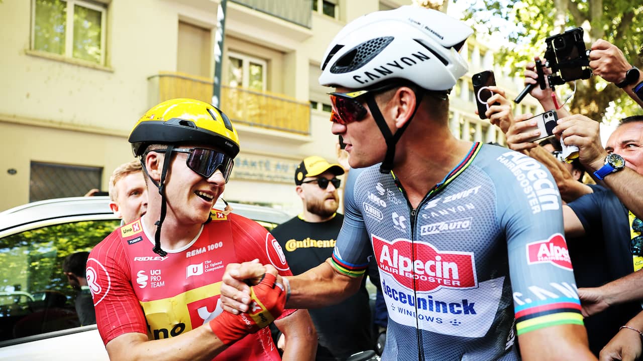 Van der Poel dacht op kop te rijden na aanval: 'Radiocommunicatie hapert'