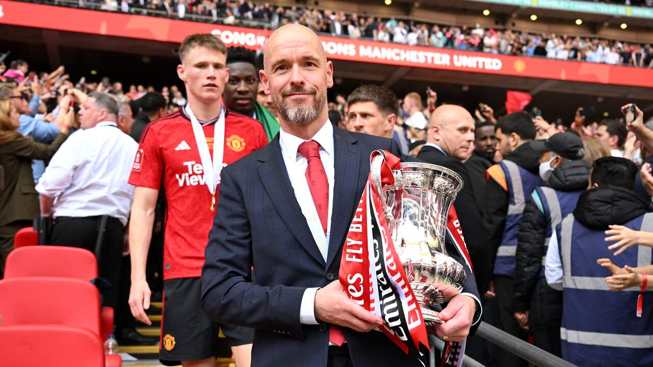 Bekritiseerde United-manager Ten Hag stunt met FA Cup-winst ten koste