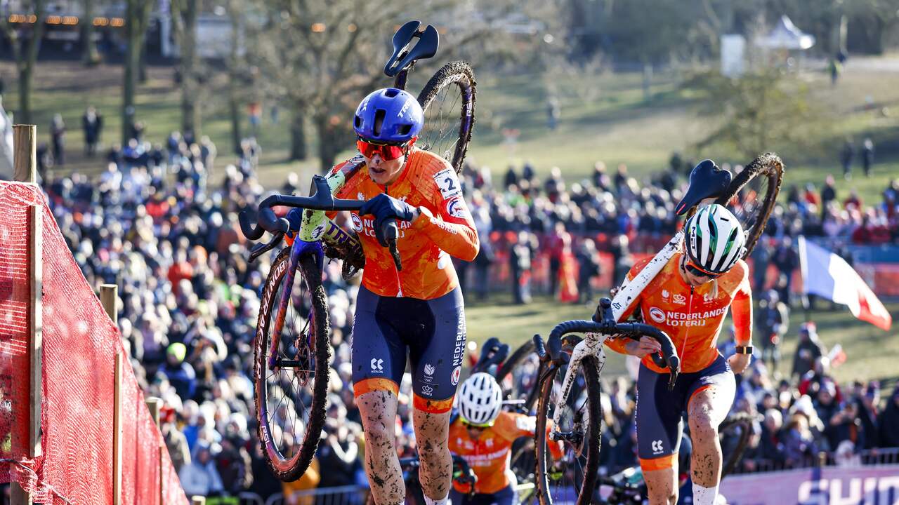 Live WK veldrijden | Tweestrijd barst los tussen titelhouder Van Empel en Brand