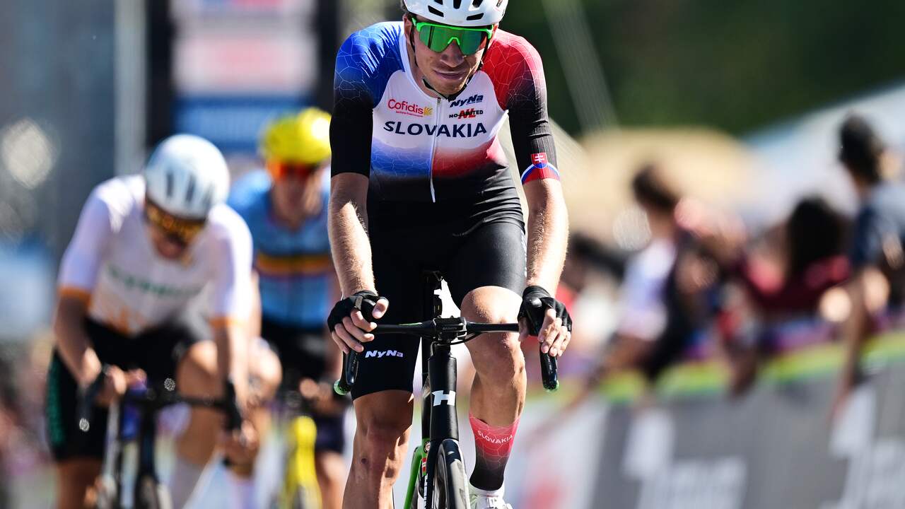 Foto bij Slowakije gaat met masseur van start bij WK wielrennen: 'Deelname is formaliteit'