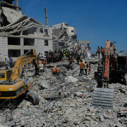 Illustratie bij: Zeker twintig doden en honderd vermisten na instorten flatgebouw in Gaza