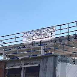 Spandoek in België lijkt verwijzing naar uitspraak Sophie Straat