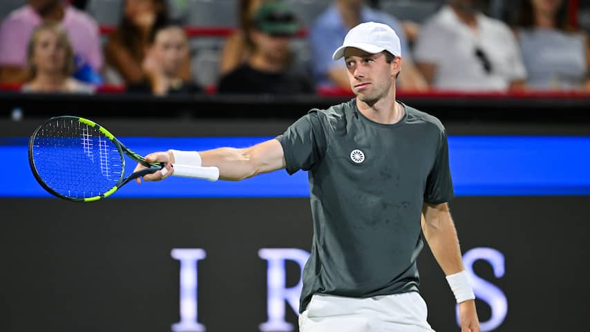 Van de Zandschulp kan Fonseca niet verrassen op Masters-toernooi Cincinnati