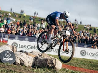 Van der Poel kent met tweede plek goede generale richting WK mountainbiken