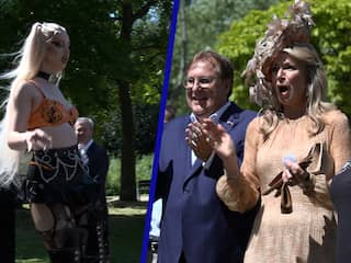Máxima onder indruk van dragqueens op WorldPride