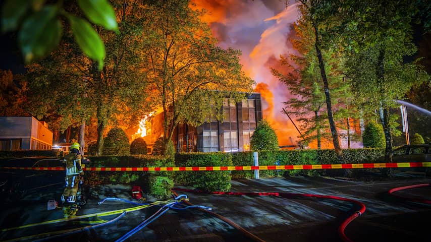 Minderjarige bewoner opgepakt na grote brand in jeugdzorgcentrum Beekbergen