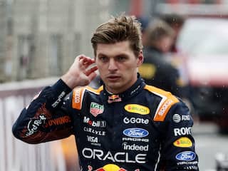 Verstappen blij dat regen pas ná sprintrace kwam: 'Zou alleen maar chaos zijn'