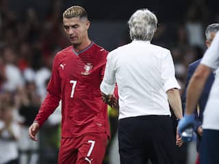 Bondscoach Portugal ontkent vete met Ronaldo, die daarna plots niet traint