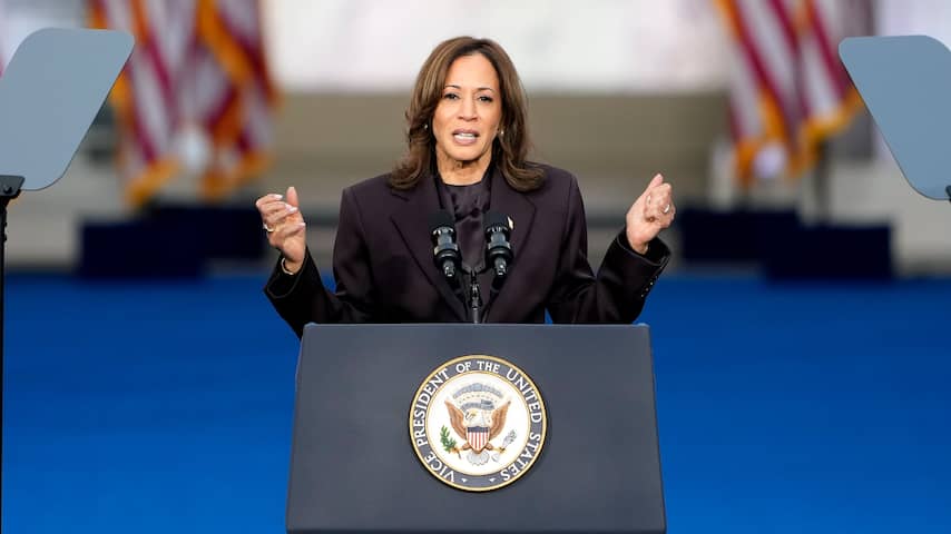 Harris tegen aanhangers: 'Moeten donkere dagen die komen, vullen met