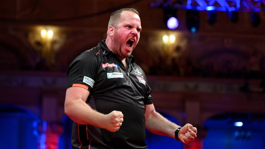Van Duijvenbode verrast ook Anderson en bereikt halve finales World Matchplay