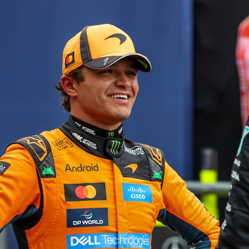Norris gelooft nog in titel: 'Als Mercedes onze fouten maakt, wordt het makkelijk'