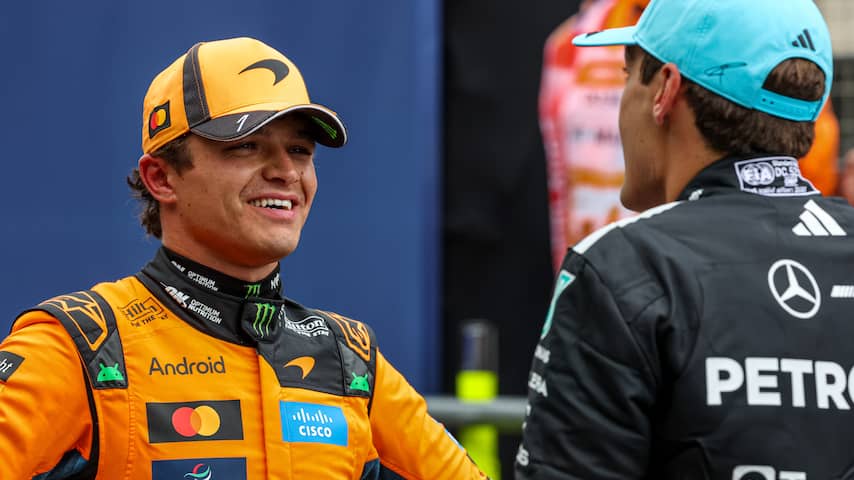 Norris gelooft nog in titel: 'Als Mercedes onze fouten maakt, wordt het makkelijk'