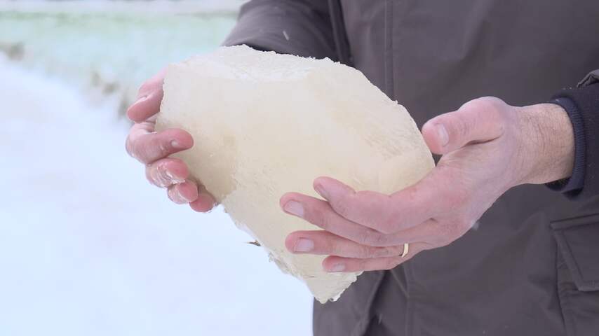 Friese ijsmeester waarschuwt voor sneeuwijs: 'Het is niet sterk'