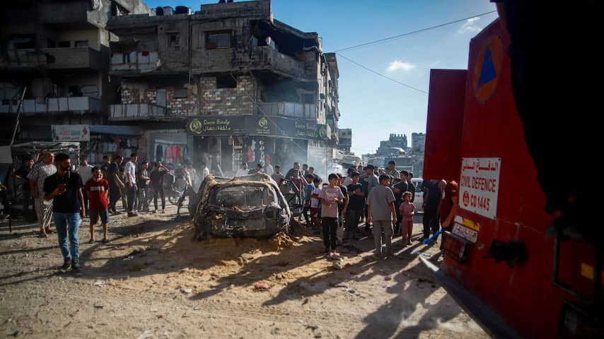 Foto bij Meerdere doden bij Israëlische luchtaanvallen op Gaza