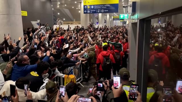 Hysterie op Chileense luchthaven bij aankomst Kaapverdische keeper Vozinha