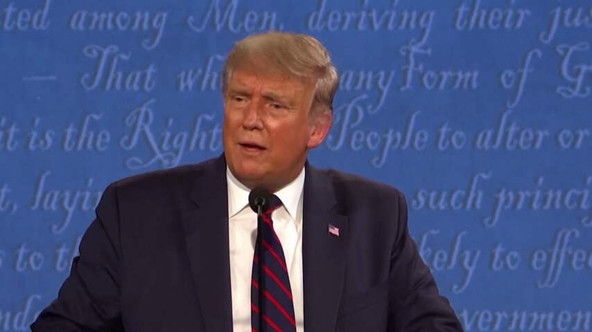 Trump over de rechts-extremistische organisatie Proud Boys