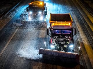 Rijkswaterstaat strooit maandagavond preventief in bijna heel Nederland