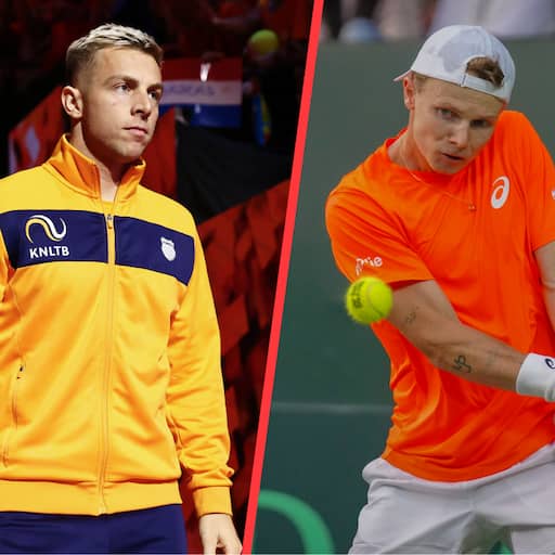 Griekspoor en De Jong keren na fikse ruzie samen terug in Davis Cup-team