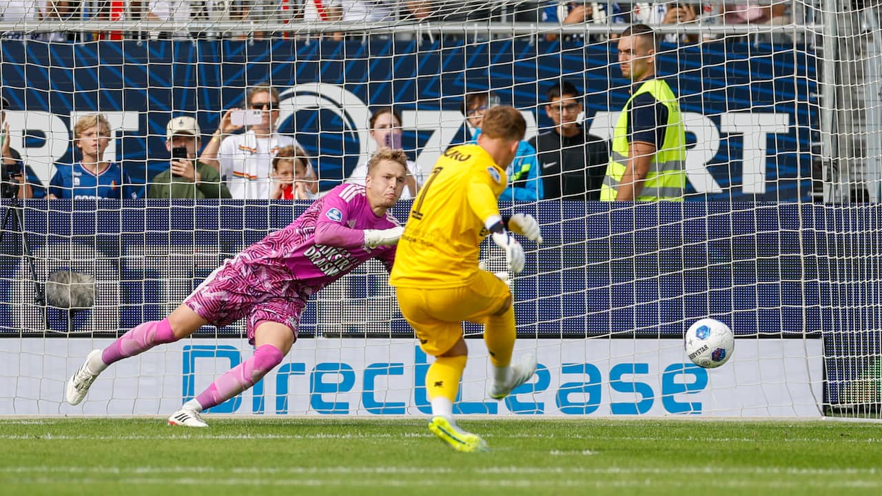Keeper Koeman bezorgt Telstar met twee benutte penalty's punt tegen Cambuur | Voetbal | NU.nl
