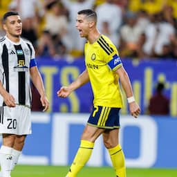 Ronaldo scoort op onrustige avond in Riyad: aftrap uur uitgesteld na raketaanval