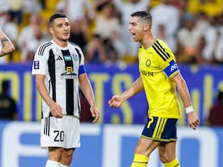 Ronaldo scoort op onrustige avond in Riyad: aftrap uur uitgesteld na raketaanval