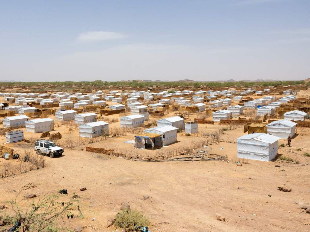 Tsjaad kreeg er in twee jaar 1,2 miljoen Soedanese vluchtelingen bij door oorlog