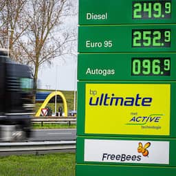 Gemiddelde automobilist betaalt enkele tientjes per maand extra aan de pomp