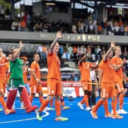 WK-opener uiteindelijk een feestje voor hockeyers: 'Iedereen was in slaap gesust'