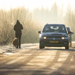 Groot deel van het land krijgt te maken met gladheid: code geel in 9 provincies