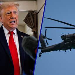 Trump zegt dat Iran Apache-helikopter heeft neergehaald: 'VS moet reageren'