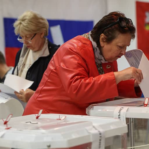 Illustratie bij: Regeringspartij van Poetin leidt bij verkiezingen zonder oppositie in Rusland