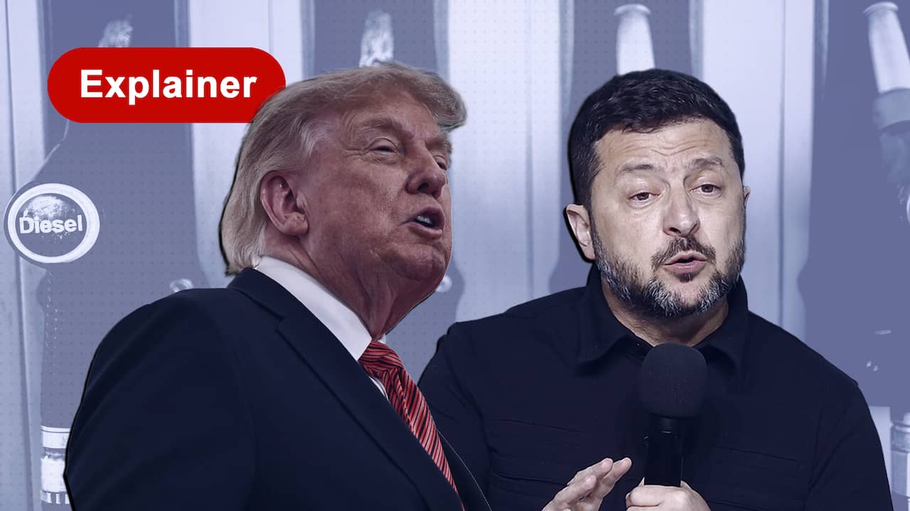 Dieselprijs VS breekt records: hierom geeft Trump Zelensky de schuld
