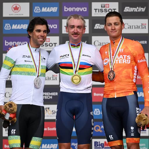 Illustratie bij: Sterke Van der Poel pakt brons bij WK, Amerikaan McNulty verrast met wereldtitel