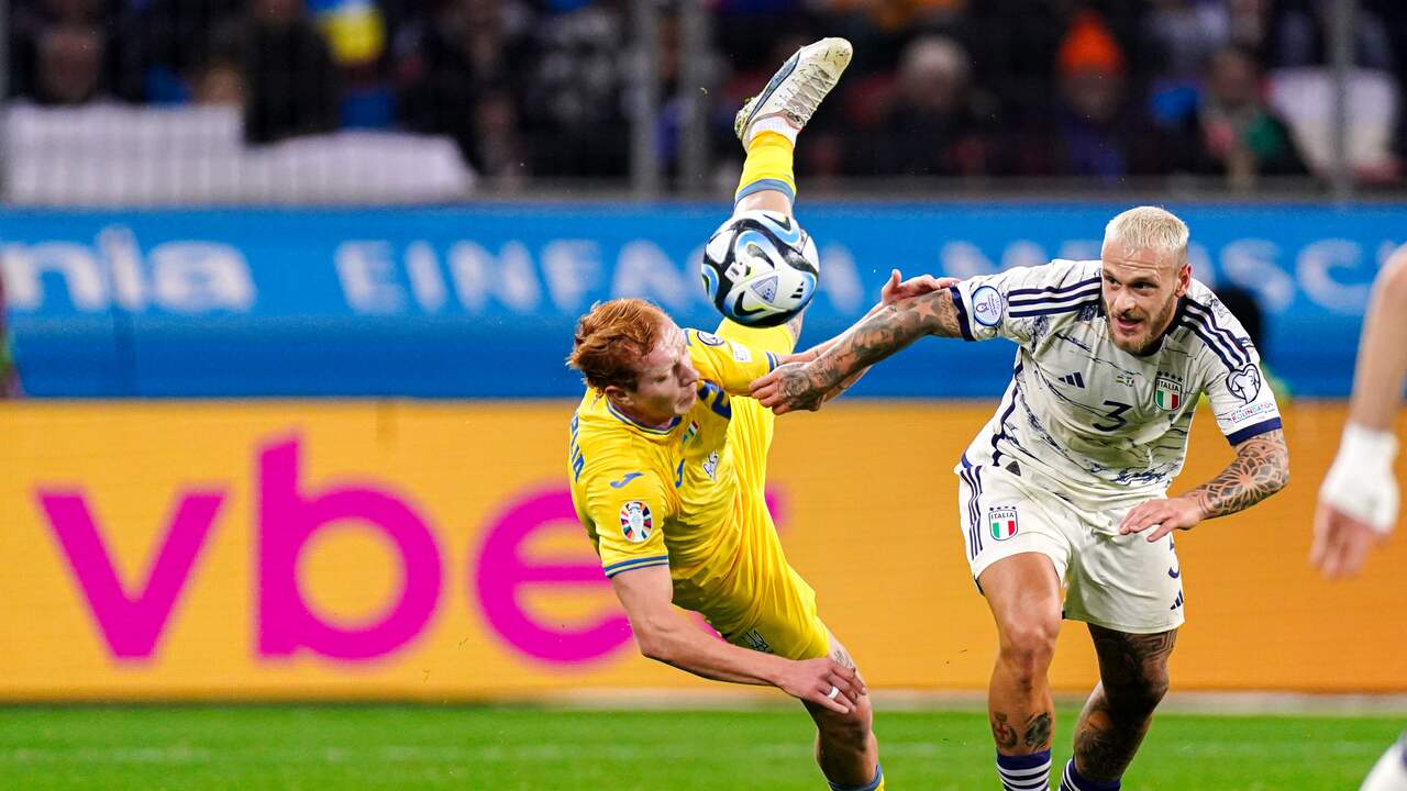 Samenvatting: Titelhouder Italië ten koste van Oekraïne naar EK (0-0