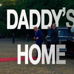 Video | Trump haakt in op uitspraak van Rutte op NAVO-top: 'Daddy's home'