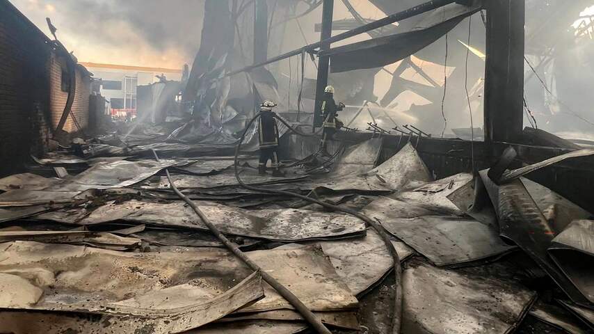 Foto bij Rusland bombardeert Kyiv voor zesde dag op rij, 12 doden bij nieuwe aanvallen
