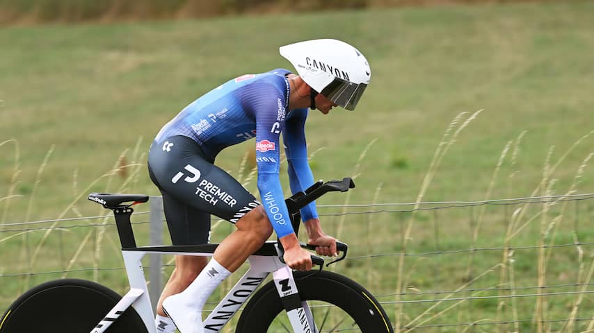 Van der Poel wordt week voor WK ingehaald in tijdrit Ronde van Luxemburg