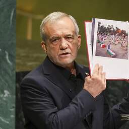 Iraanse president in VN-speech: 'We hebben ons verdedigd tegen terreur VS'