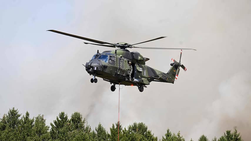 Natuurbrand in Noordrijn-Westfalen is volgens autoriteiten onder controle