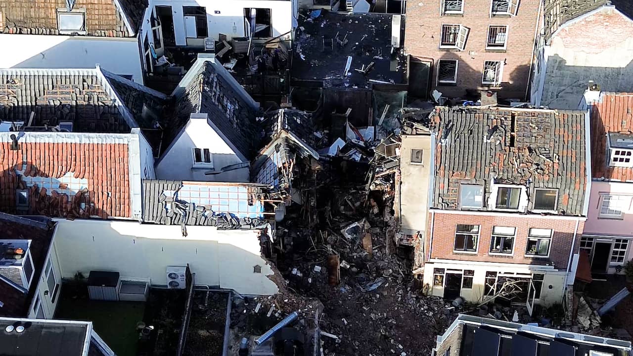 Video | Luchtbeelden bij daglicht tonen ravage na explosie in Utrecht