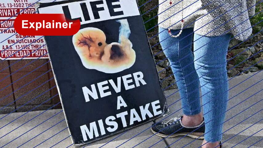 Langs de deuren met antiabortusorganisatie: 'Abortus is het kwaad'