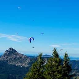 Vliegtuigje raakt parachute in Oostenrijk, paraglider overleeft noodlanding