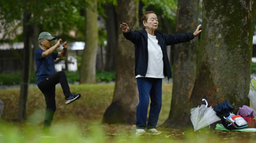 Voor het eerst meer dan 100.000 mensen van boven de 100 jaar oud in Japan
