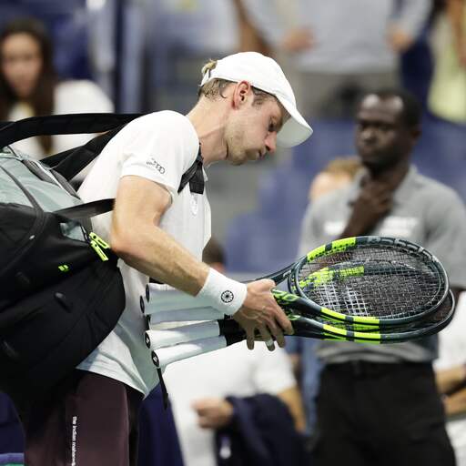 Illustratie bij: Van de Zandschulp ondanks exit verbaasd over Zverev: 'Hij ging er niet echt voor'