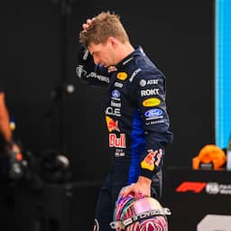Verstappen baalt van strategie na vijfde plek: 'Harde band werkte niet goed'