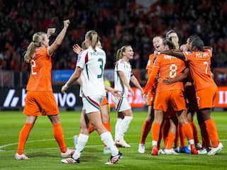 Oranjevrouwen nog één horde verwijderd van WK na nieuwe zege op Hongarije