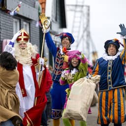Sinterklaas met vertraging gearriveerd op Texel, teleurstelling door andere route