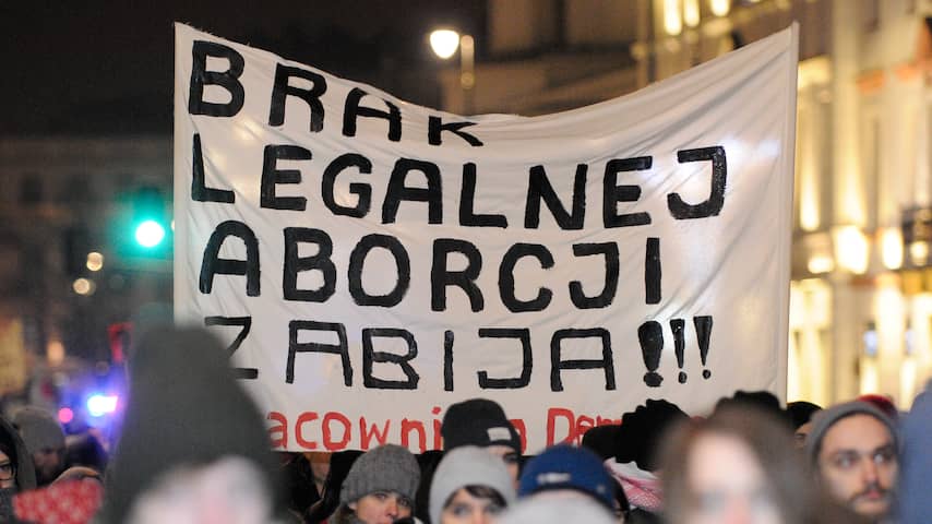Pools parlement stemt in met versoepelde abortuswet, president kan dwarsbomen